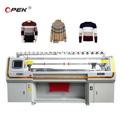 2790*2010*940mm STG Flat Sweater Knitting Machine con colletto