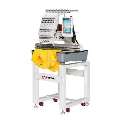 Macchina di ricamo computerizzata Opek Single Head Multi Needles con velocità massima di 850 giri al minuto