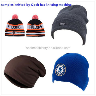 Macchine per maglieria circolare ad alta velocità per la fabbricazione di cappelli al dettaglio con Jacquard