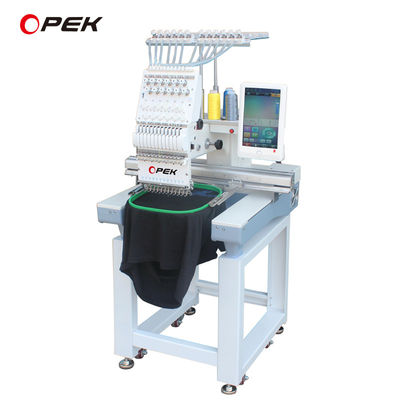 Macchina di ricamo computerizzata Opek Single Head Multi Needles con velocità massima di 850 giri al minuto