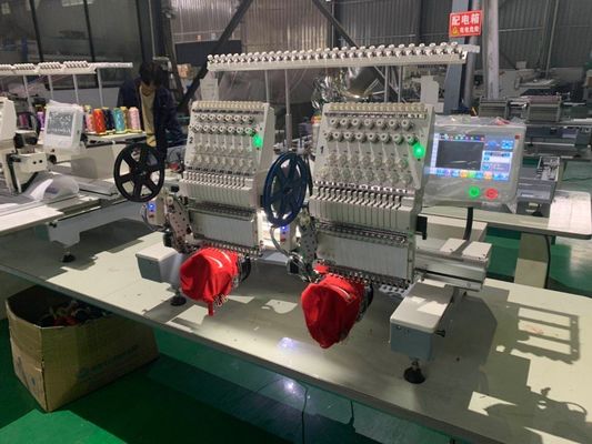 12/15 Aghi 2Testa Macchina di ricamo Tavolo da lavoro Dimensione 500*1200 Presteggero