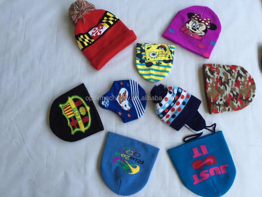 Piccole macchine da maglieria circolari per la produzione di cappelli da cappello circolari