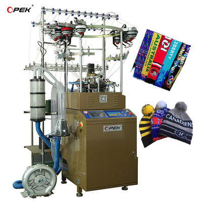 60-120RPM/Min Velocità di Maglieria Sciarpa Computer Flat Knitting Machine 325KG OPEK Alta Velocità