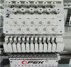 Fabricazione di macchine per ricamo a testa singola da 300 W con alimentazione universale integrata