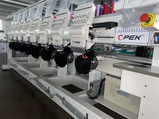 12 Teste Macchina di ricamo computerizzata con alimentazione universale Max Emb.Area 400*450
