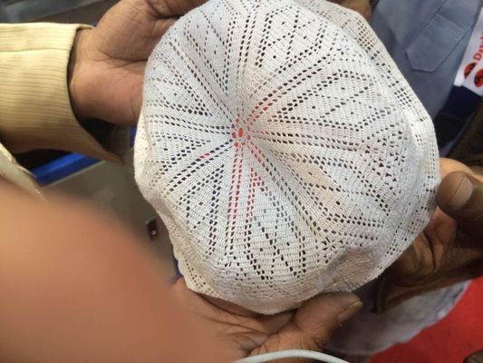Macchina da maglieria a curvatura circolare Jacquard per la maglieria a cappello musulmano computerizzata a domicilio
