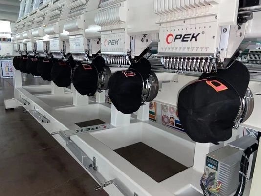 Velocità massima 850RPM/1000RPM/1200RPM Macchina di ricamo multi-testa per ricamo preciso