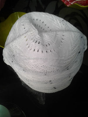 Macchina da maglia a cappello musulmana completamente di moda con potenza di 1 kW e funzione automatica