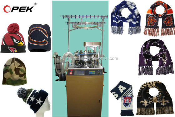 Mercato al dettaglio Arab Muslim Cap Knitting Machine Disegno circolare per i rivenditori