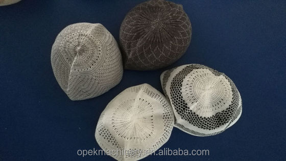 Macchina avanzata per la maglieria a cappello musulmano computerizzata con diametro di cilindro di 10 pollici