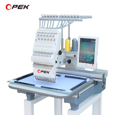 60*60cm Dimensione tavolo di lavoro Macchina di ricamo computerizzata per T-shirt a cappello piatto LOGO