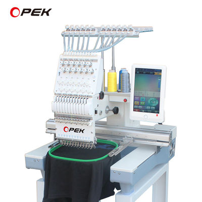 60*60cm Dimensione tavolo di lavoro Macchina di ricamo computerizzata per T-shirt a cappello piatto LOGO