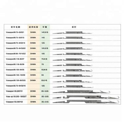 VOSASPEC89.150-100/09 Aghi 5G per doppio sistema Macchine per maglieria domestica Casa