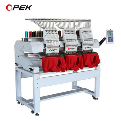 Cap T-shirt Cap Flat Embroidery Making Machine con 1200 RPM velocità massima e cap driver