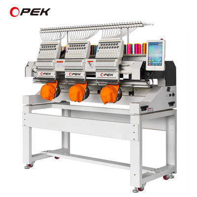 Cap T-shirt Cap Flat Embroidery Making Machine con 1200 RPM velocità massima e cap driver