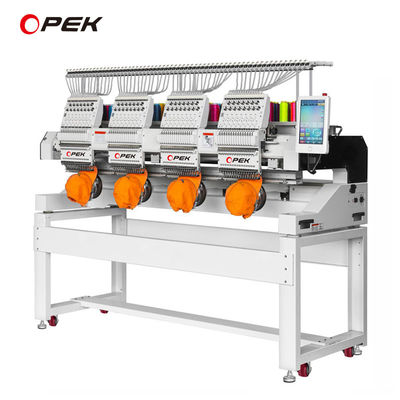 400*440 mm Area di ricamo Industrial 4 Head Embroidery Machine con KOBAN Rotary Hook