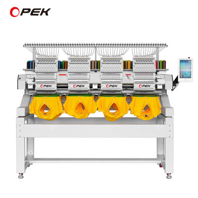 400*440 mm Area di ricamo Industrial 4 Head Embroidery Machine con KOBAN Rotary Hook