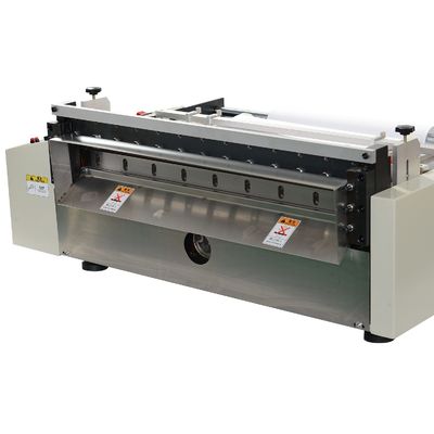 Tipo di taglio Operatore automatico Macchina di taglio di tessuti a maglia per cappelli a nastro 0,9 Kw