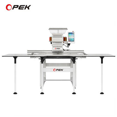 1200 RPM Maximum Speed Cap Embroidery Machine con grande area di ricamo da OPEK