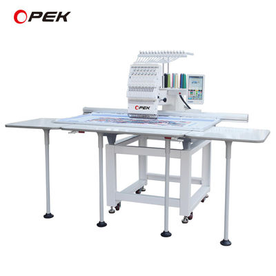 1200 RPM Maximum Speed Cap Embroidery Machine con grande area di ricamo da OPEK
