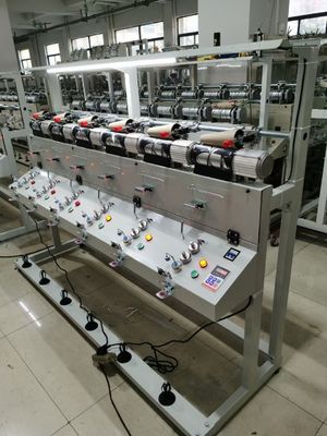 12 Teste Macchina automatica di avvolgimento di filati Avvolgimento di chenille con 0,80*0,80*1,20m Dimensione