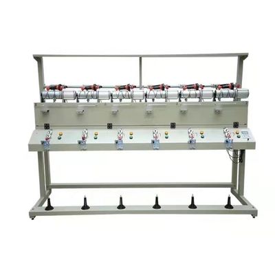 12 Teste Macchina automatica di avvolgimento di filati Avvolgimento di chenille con 0,80*0,80*1,20m Dimensione