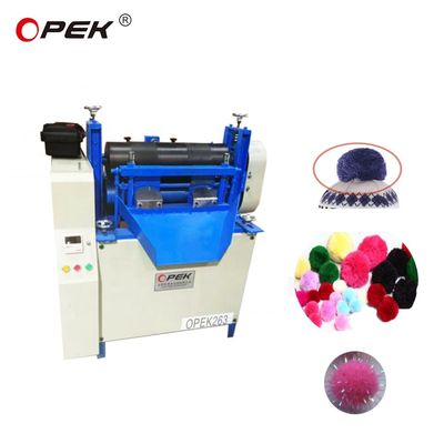 Video supporto tecnico 2 teste di filato di riavvolgimento di avvolgimento macchina per pompom