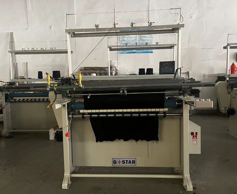 Macchina a maglia piatta semiautomatica a carrello singolo con tre sistemi 2790*2010*940mm