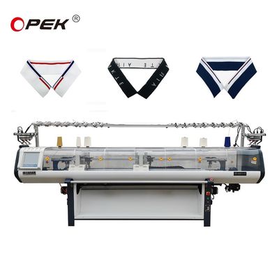 Opek 2023 Flat Knitting Machine per collari in multi-gauge 3-5-7 presso i negozi di abbigliamento