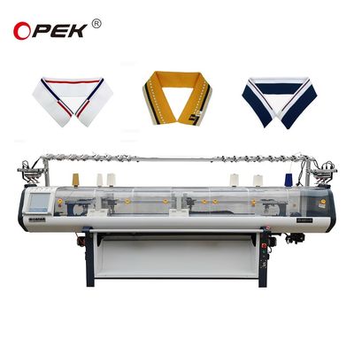 Opek 2023 Flat Knitting Machine per collari in multi-gauge 3-5-7 presso i negozi di abbigliamento