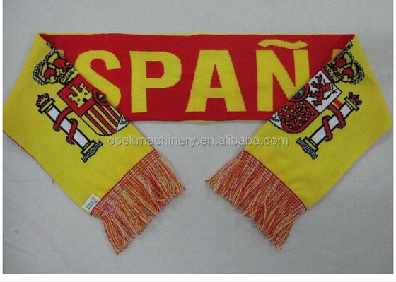 Scarf Fringe Machine per la maglieria Scarf 930 * 750 * 1700mm per la vostra produzione