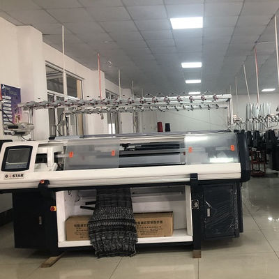 Multi-Gauge Fully Fashion Pullover computerizzato Flat Knitting Machine per Multi-Gauge