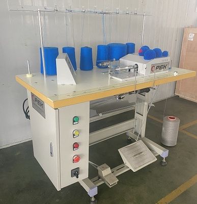 Macchina per la fabbricazione di pompom ad alta velocità con capacità di filati sofisticati e senza controllo computerizzato