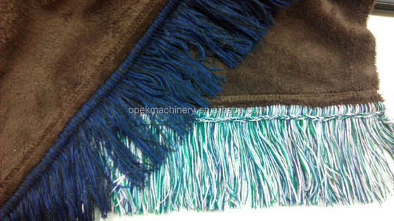 1.2m/S Velocità OPEK Efficienza Cap Scarf Fringe Making Machine per sciarpe a maglia