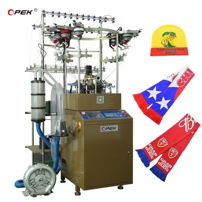 Macchina per la maglieria ad alta velocità di sciarpe con approvazione CE ETL e funzione Jacquard da OPEK