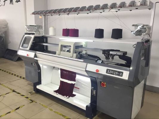 7 GG Collar System 72' Computer Flat Bed Knitting Machine per i produttori di abbigliamento a maglia