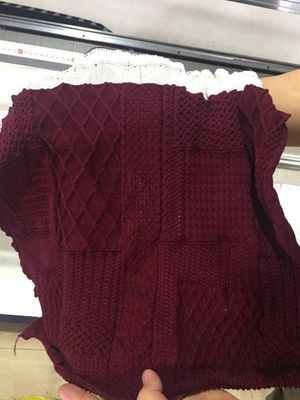 7 GG Collar System 72' Computer Flat Bed Knitting Machine per i produttori di abbigliamento a maglia