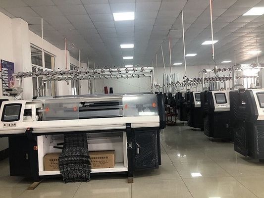 1280 KG Macchina di maglieria piatta computerizzata per guanti con tecnologia Jacquard